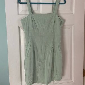 Forever 21 green mini dress